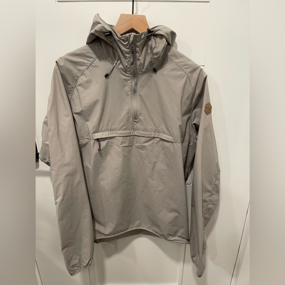 Gray Southern Shirt Rain Jacket Pullover Hoodie Small